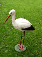 White Stork with Legs - DEC-WHIST-01