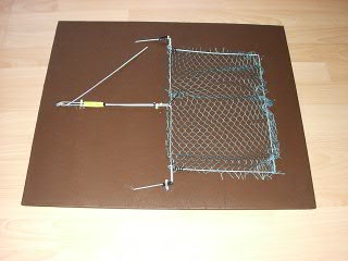 Spring traps, TSB25 - Tent spring trap for trapping small birds. Base  dimensions: 25x25 cm